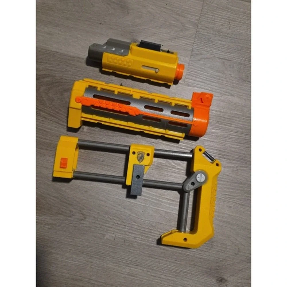 Nerf Recon N-Strike CS-6 2 Barrel Extensions Shoulder‎ Stock Replacement